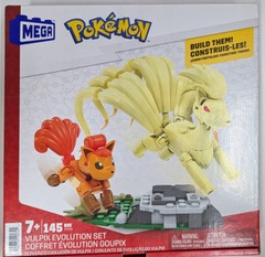 Mega Construx - Pokemon - Vulpix Evolution Set - 145 Piece Set